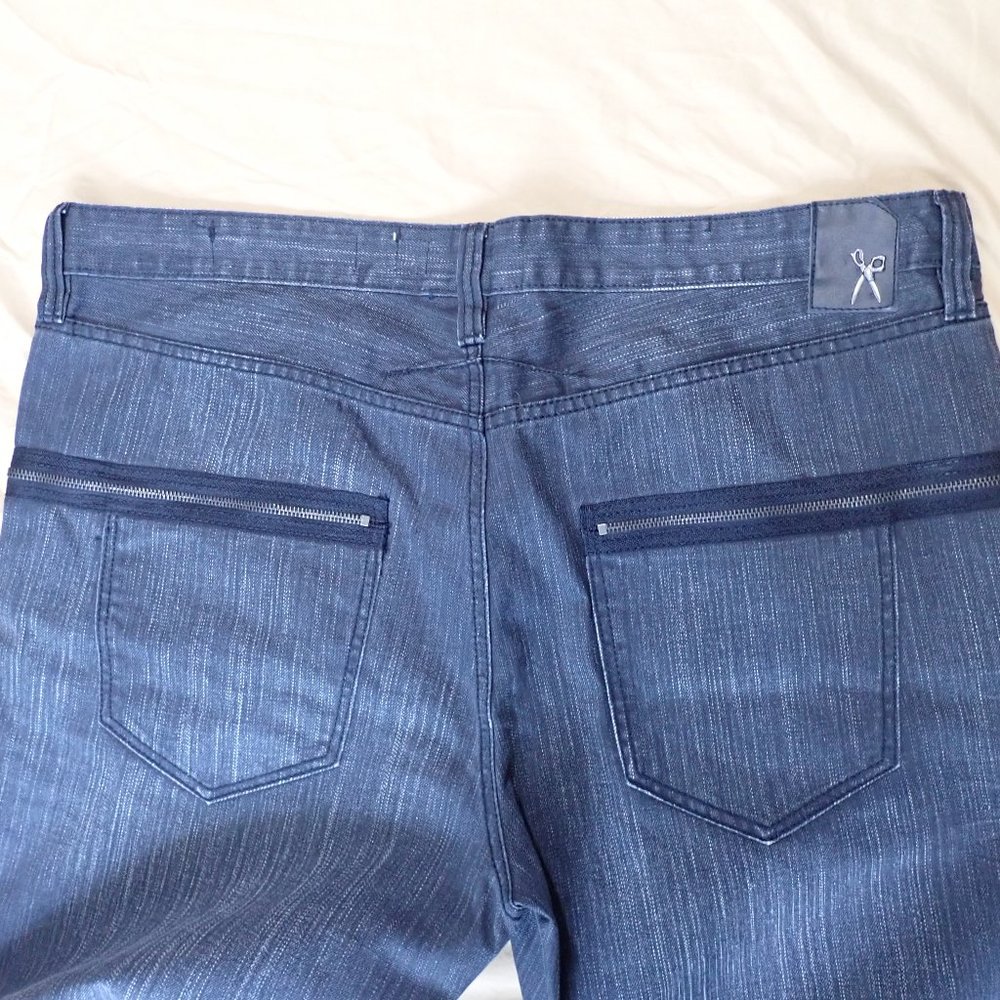 Marc Ecko Men's 42w/31l Jeans/Zippers Around/Ny/B… - image 1